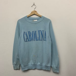 Distressed Vintage 80s Carolina Crewneck Sweatshirt Size Medium