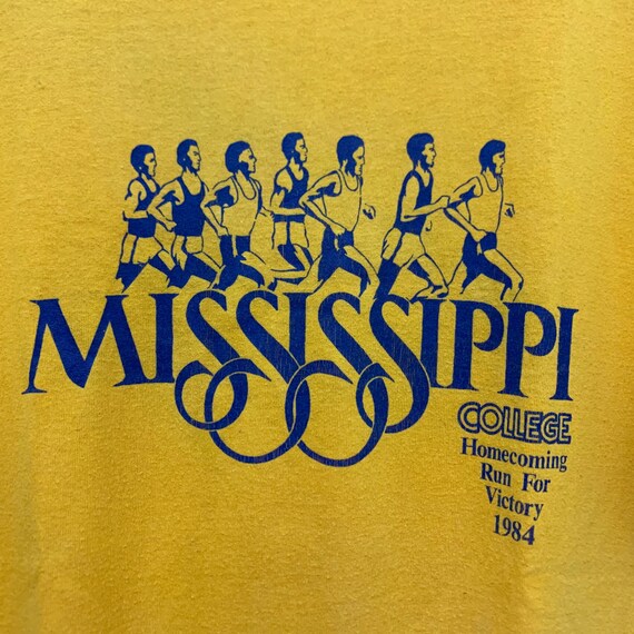 Vintage 80s Mississippi College Run For Vi… Gem