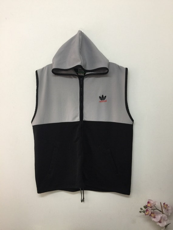 adidas hoodie vest