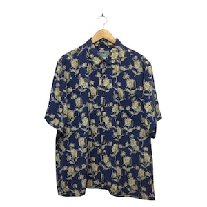 Vintage Reyn Spooner Rayon Aloha Hawaiian Shirt Size XL