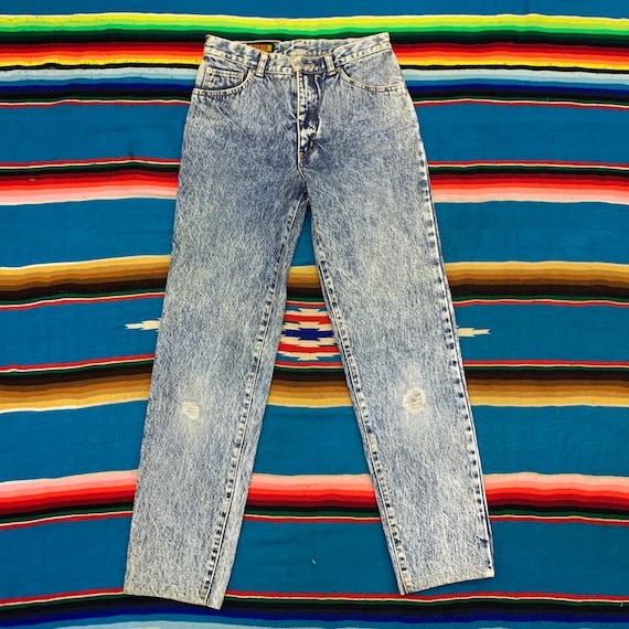 Edwin Acid Wash Distressed Jeans Size 28