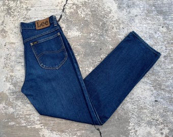 Vintage 80's Lee Riders Jeans USA, High Waisted, Denim (size Vintage 80's Lee Riders Jeans USA, High Waisted, Denim (size