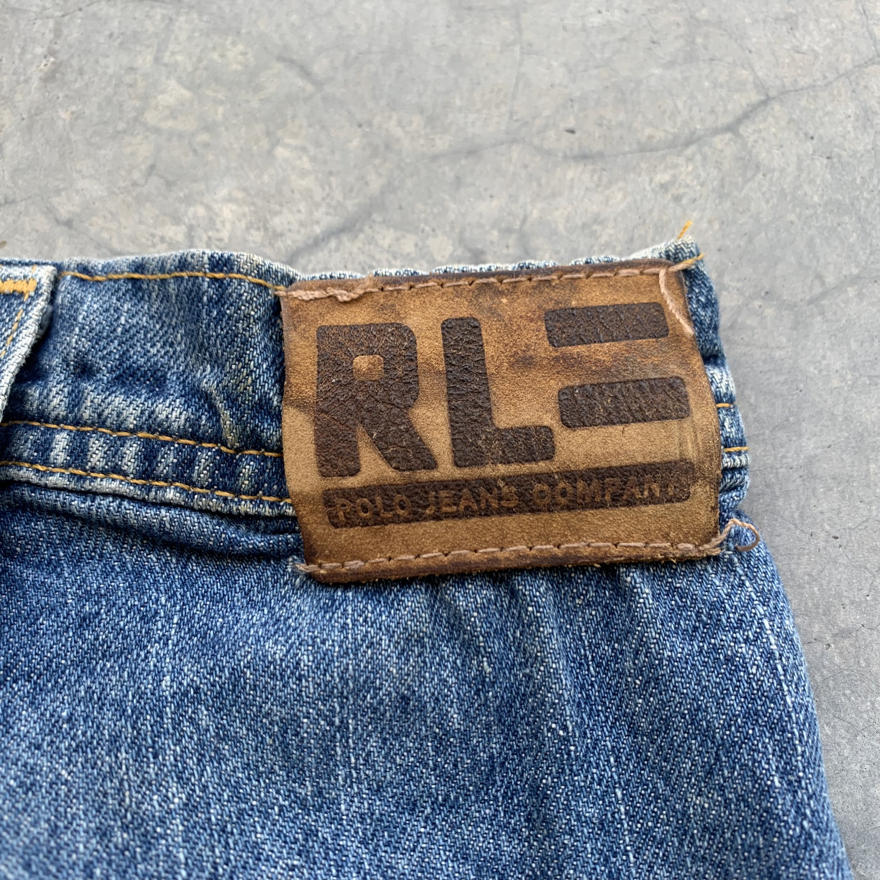 Vintage Polo Jeans Co Carpenter Jeans Baggy Size 38x31 - Etsy