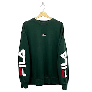 Vintage Fila Pullover Crewneck Sweatshirt Size Large