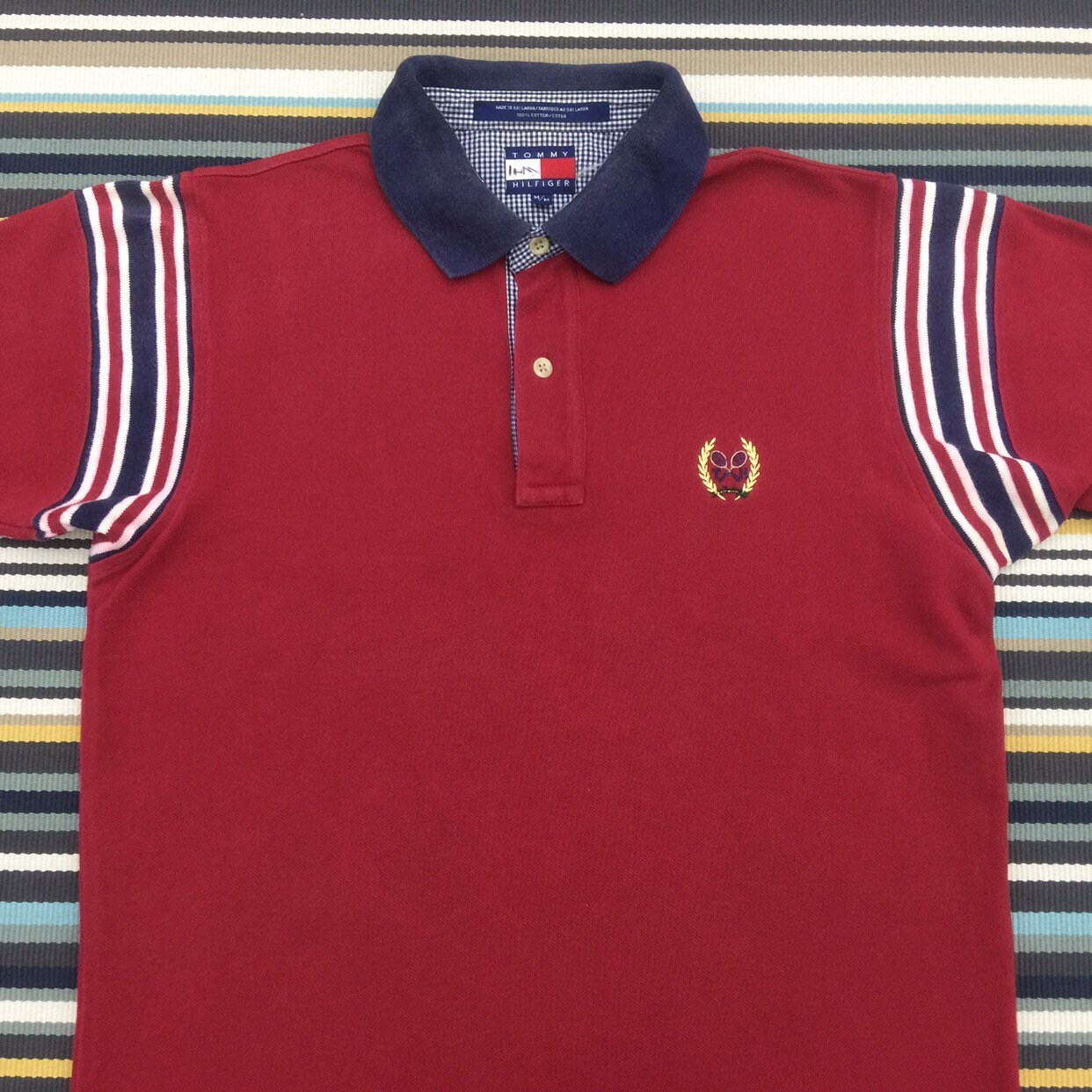 Vintage Tommy Hilfiger Polo Shirt / 90s 