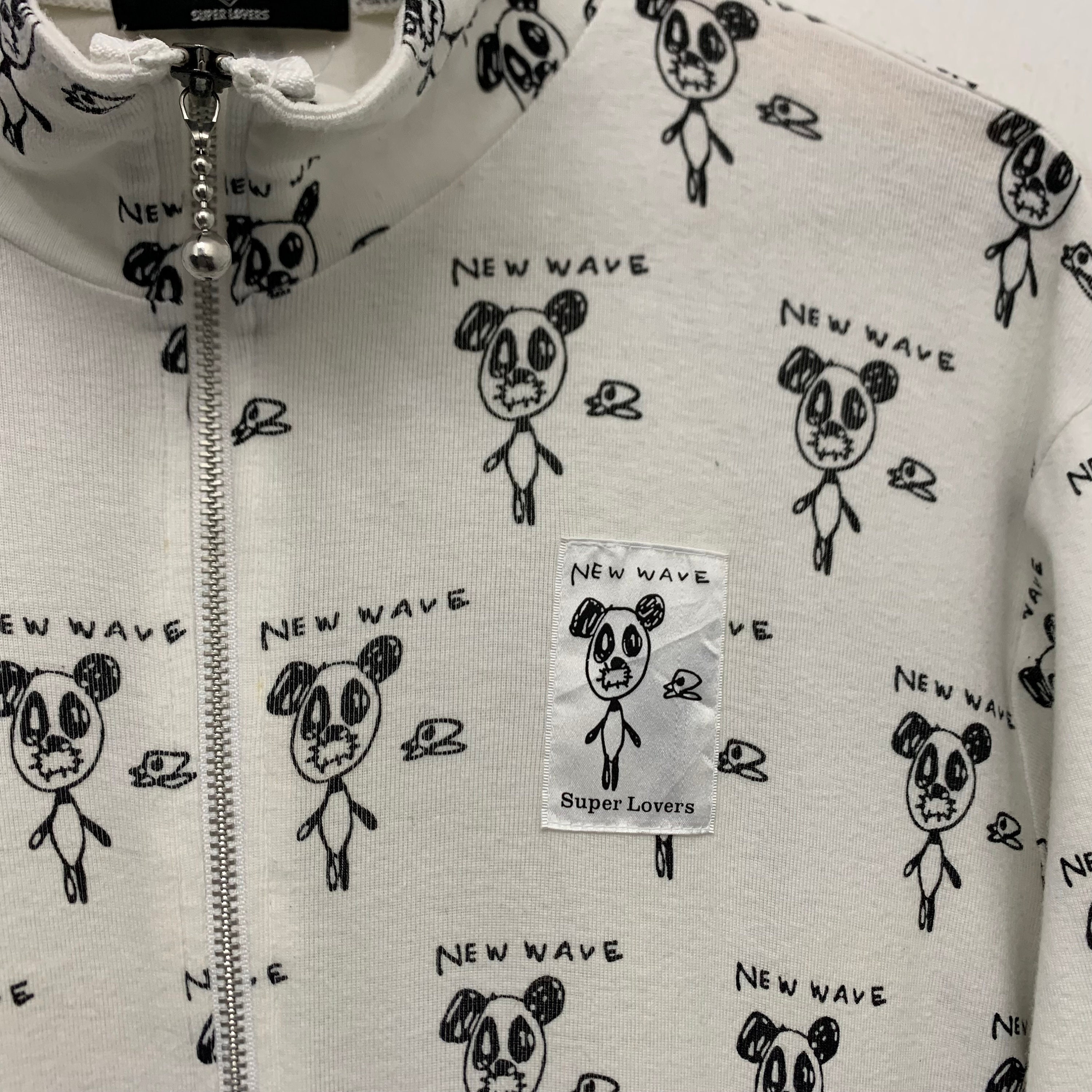Super Lovers X New Wave Japan Women Light Cotton Jacket Size