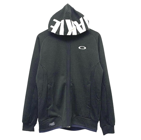 Vintage Y2K Oakley Thermal Waffle Lined Type 01 Full Zip Hoodie