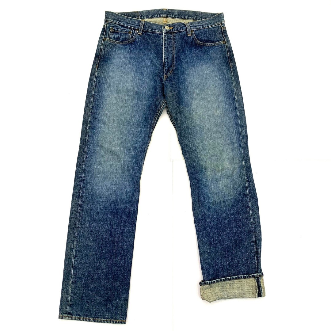 Beams Jeans Vintage Beam Jeans Beams Japan Denim Jeans Size 34x 31.5 Etsy