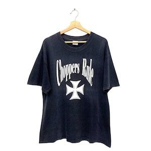 RARE Vintage 90s Distressed West Coast Choppers T-shirt Choppers