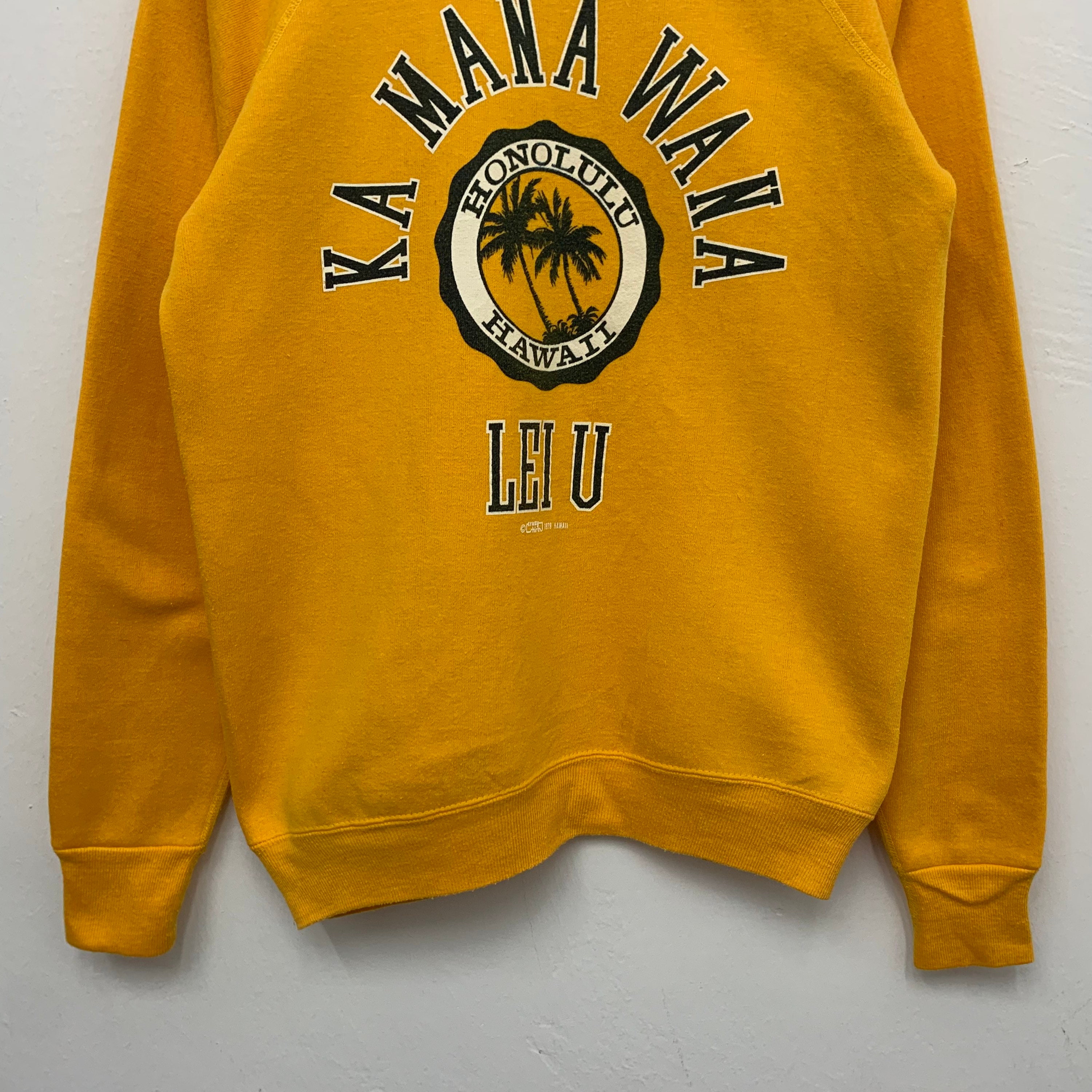 Vintage 70s Honolulu Hawaii Crazy Shirts Crewneck Sweatshirt Etsy