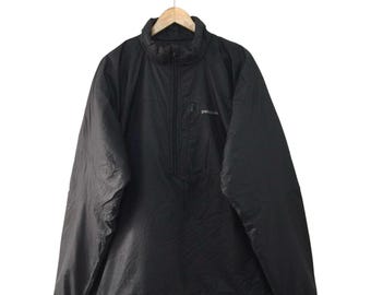 Chaqueta acolchada vintage Patagonia - Jersey de hombre con media cremallera, talla XL