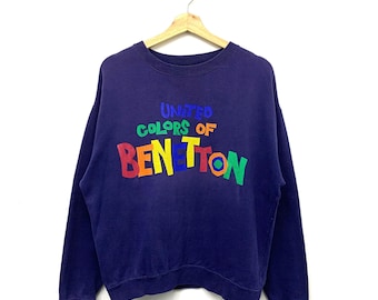 Vintage United Colors Of Benetton Crewneck Sweatshirt Size 46/Medium Women’s