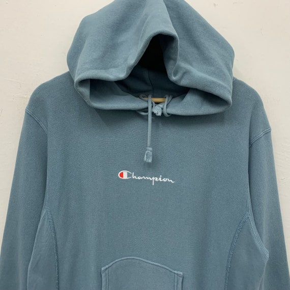 Champion Hoodie Vintage Champion Reverse Weave Em… - image 3