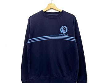 Sudadera vintage T&C Surf Designs Hawaii con cuello redondo, talla M - Surf