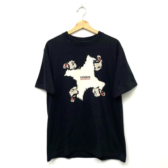 【新品未使用】KASABIAN EMPIRE TOUR 2007 Tシャツ Kasabian Velociraptor! Concert Tour Band T-shirt Size Medium - Etsy