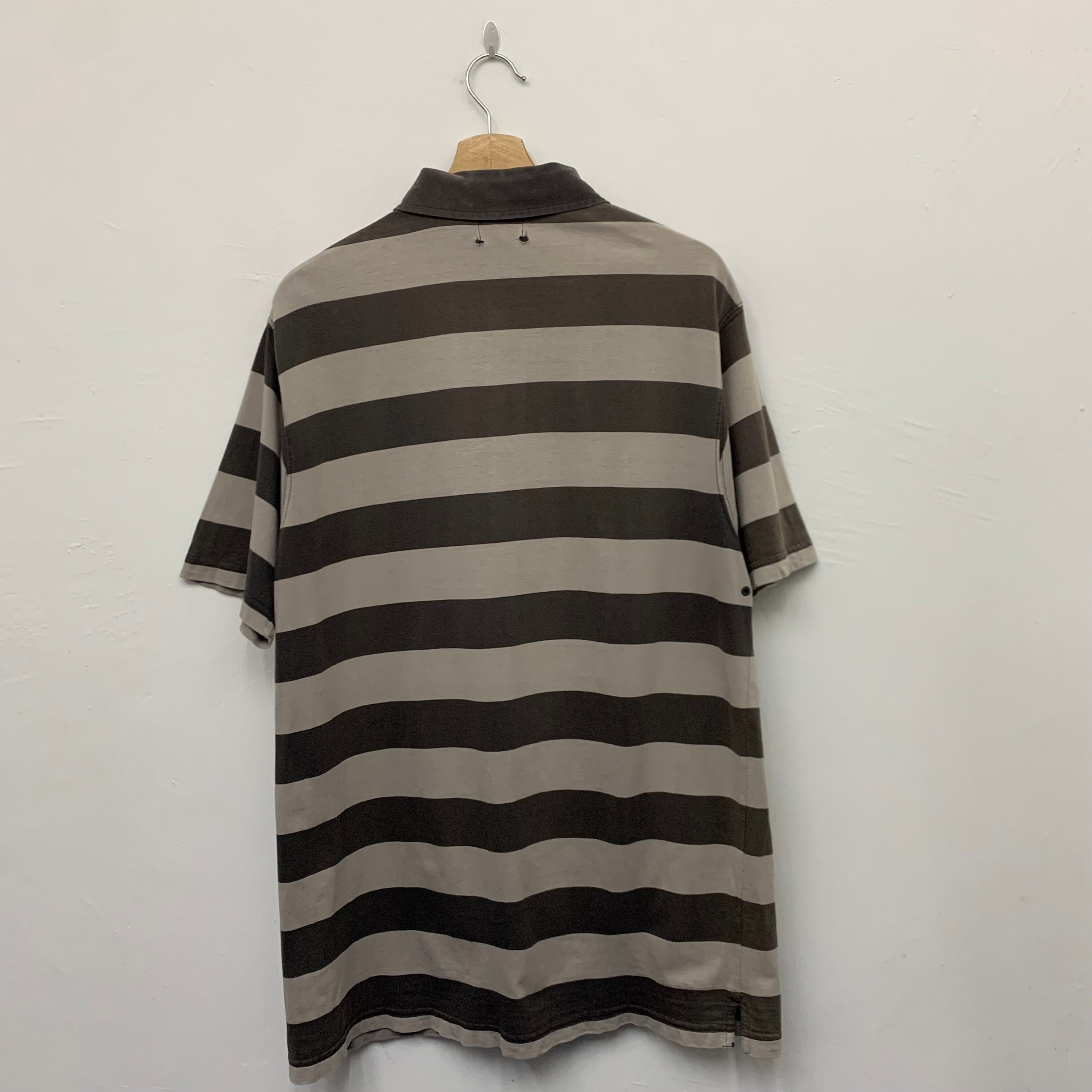 ま*ろ様 90s old stussy boarder polo shirt X ま*ろ様 90s old stussy boarder polo shirt X ま*ろ様 90s old