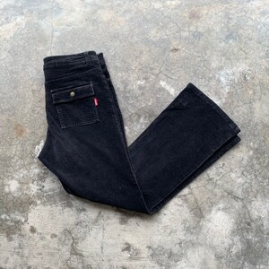 Vintage Rouet Bootcut Flare Corduroy Velvet Pants Size 30x28
