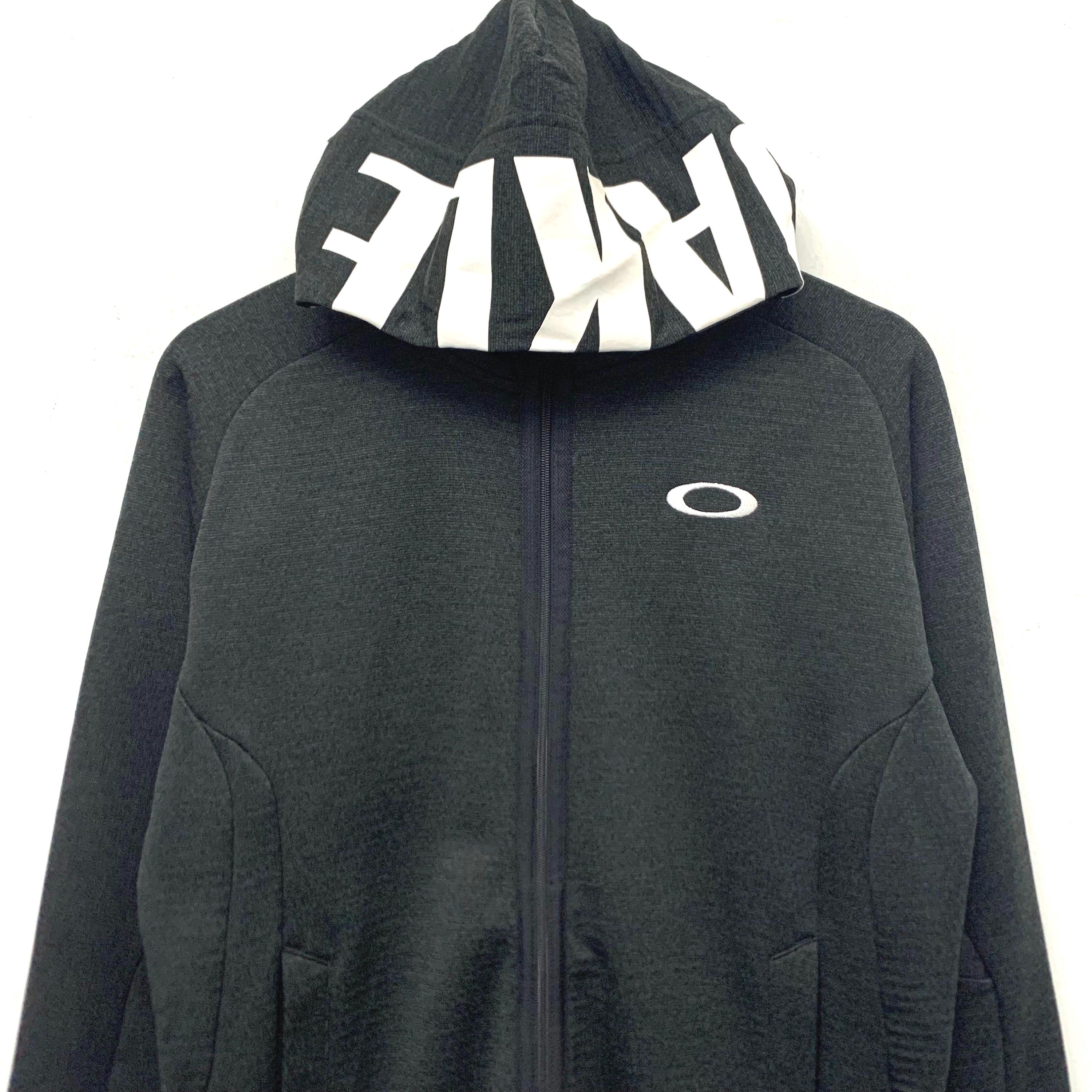 Vintage Y2K Oakley Thermal Waffle Lined Type 01 Full Zip Hoodie