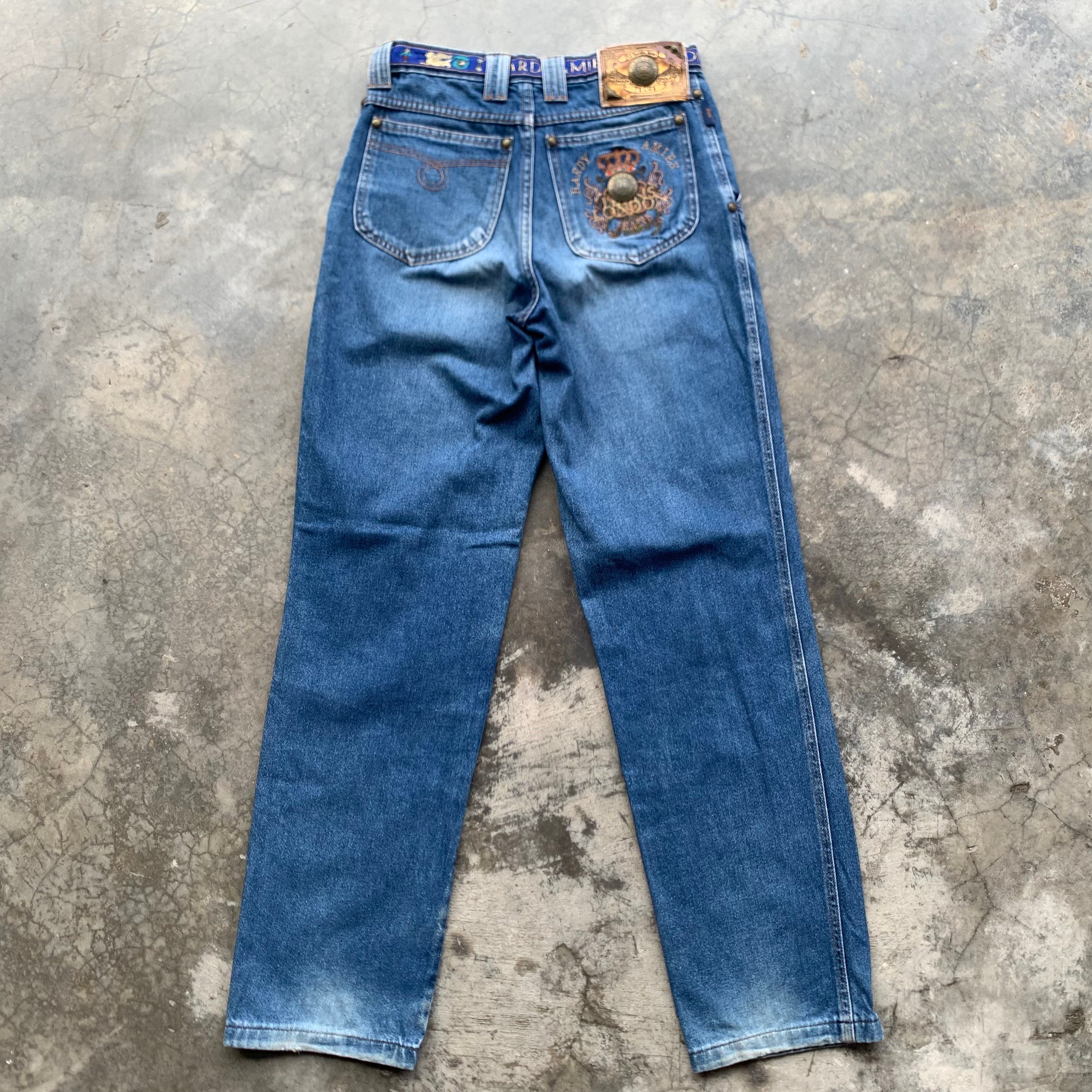 Vintage Hardy Amies Denim Jeans, London Design, W28x31 - Etsy