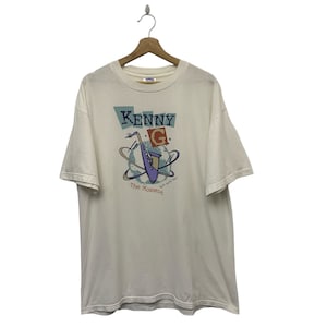 Vintage 90s Kenny G The Moment World Tour Concert T-Shirt Size XL