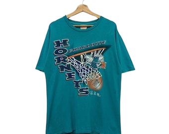 Vintage 1994 Charlotte Hornets NBA T-Shirt Size M