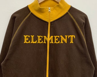 Vintage Element Skateboards Track Jacket Size Medium Men's
