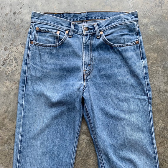 Levi's 751 Jeans Homme - Coupe Straight Taille 33/36, Bleu Denim 100% Coton, Occasion Très Bon État