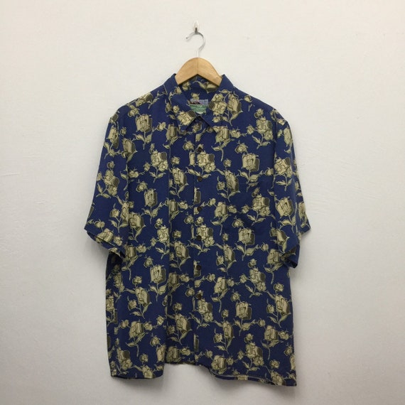 Vintage Reyn Spooner Rayon Aloha Hawaiian Shirt -… - image 1