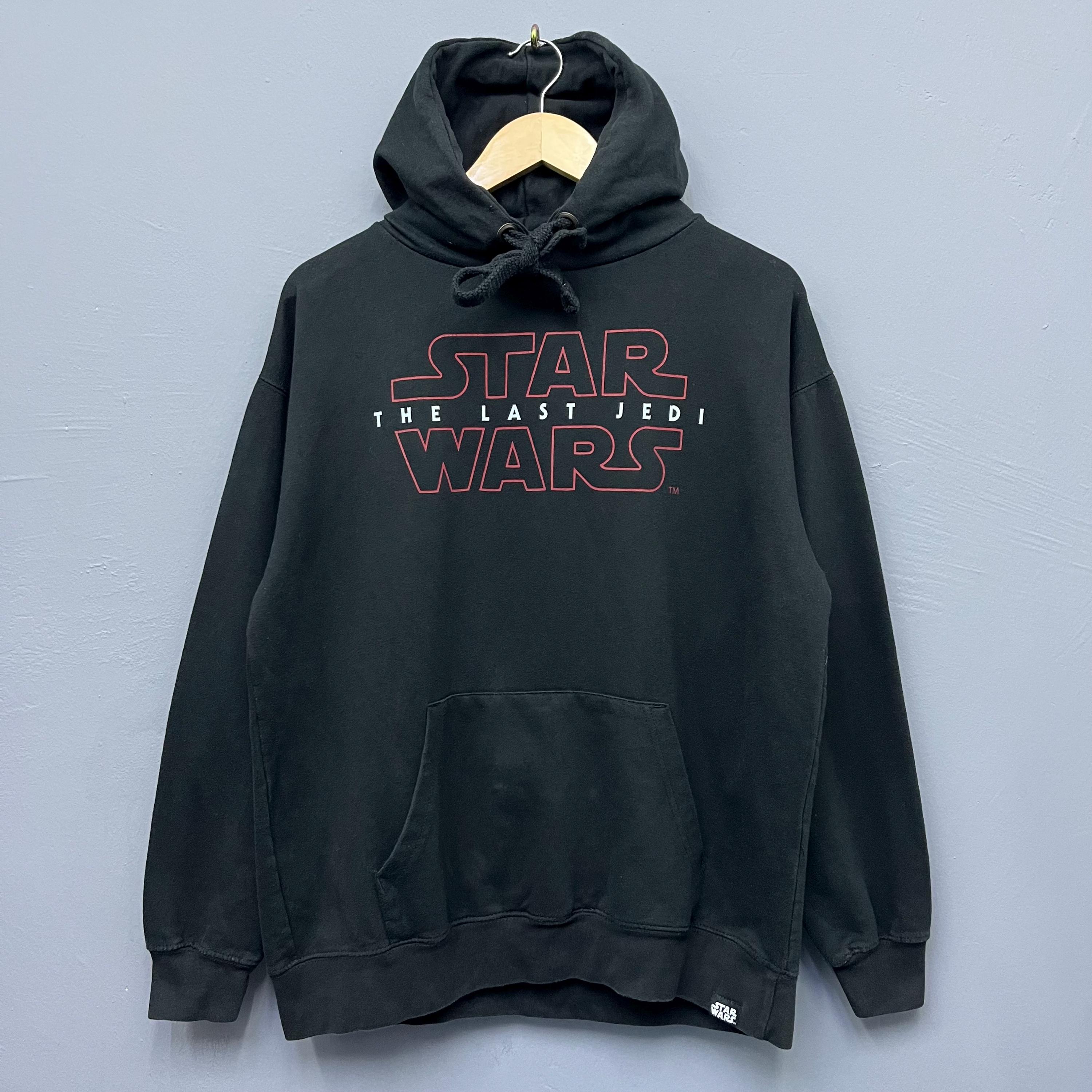 Star Wars the Last Jedi Hoodie Sweatshirt Size Large - Etsy