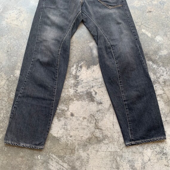 Vintage Edwin E Function Black Denim Jeans Size 3… - image 5