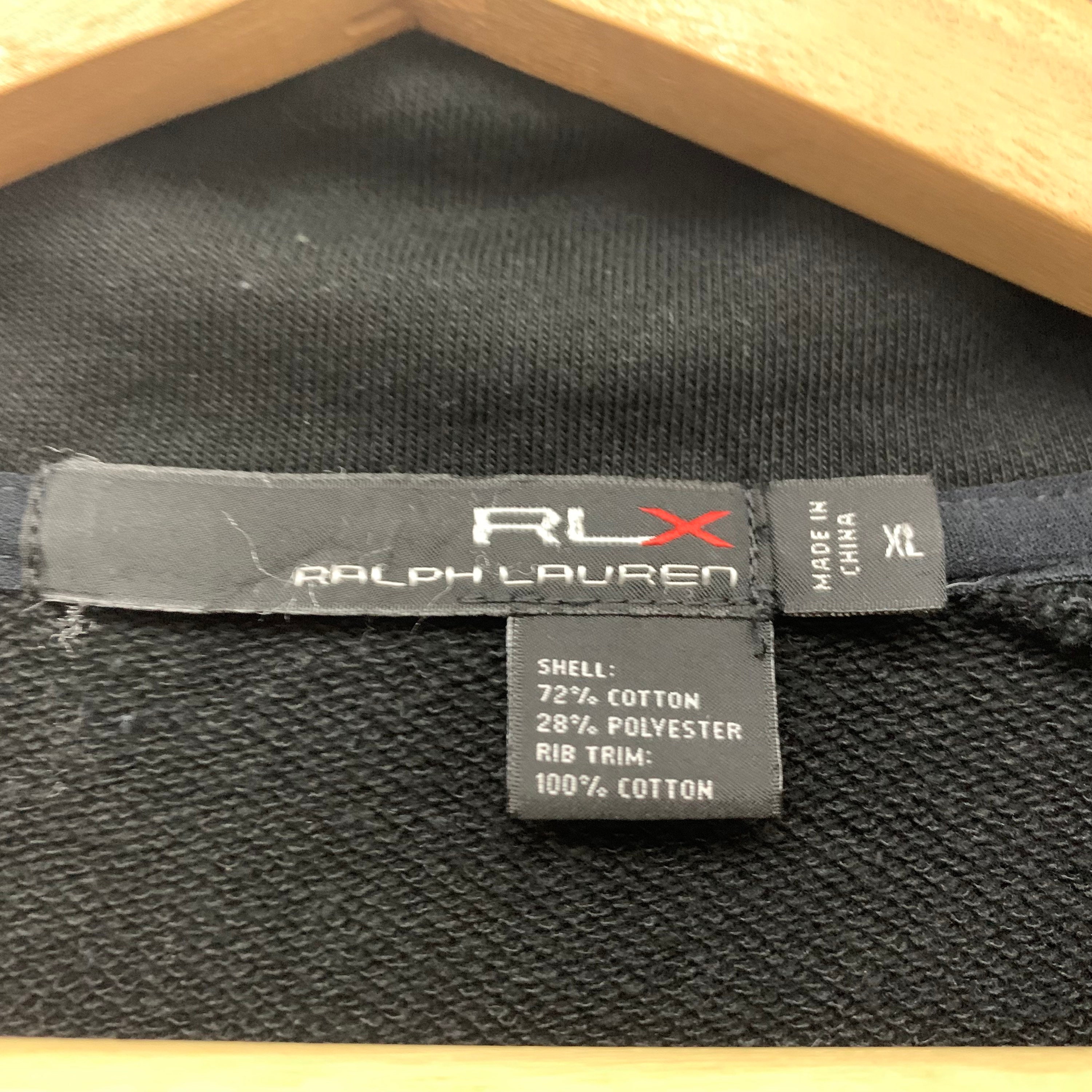 Ralph Lauren RLX Half Zip Sweatshirt - Expedition Technology, Size