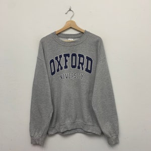 Vintage University of Oxford Crewneck Sweatshirt Size Medium