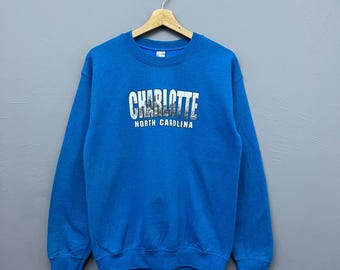 Charlotte North Carolina Sweatshirt Rundhals Grösse S