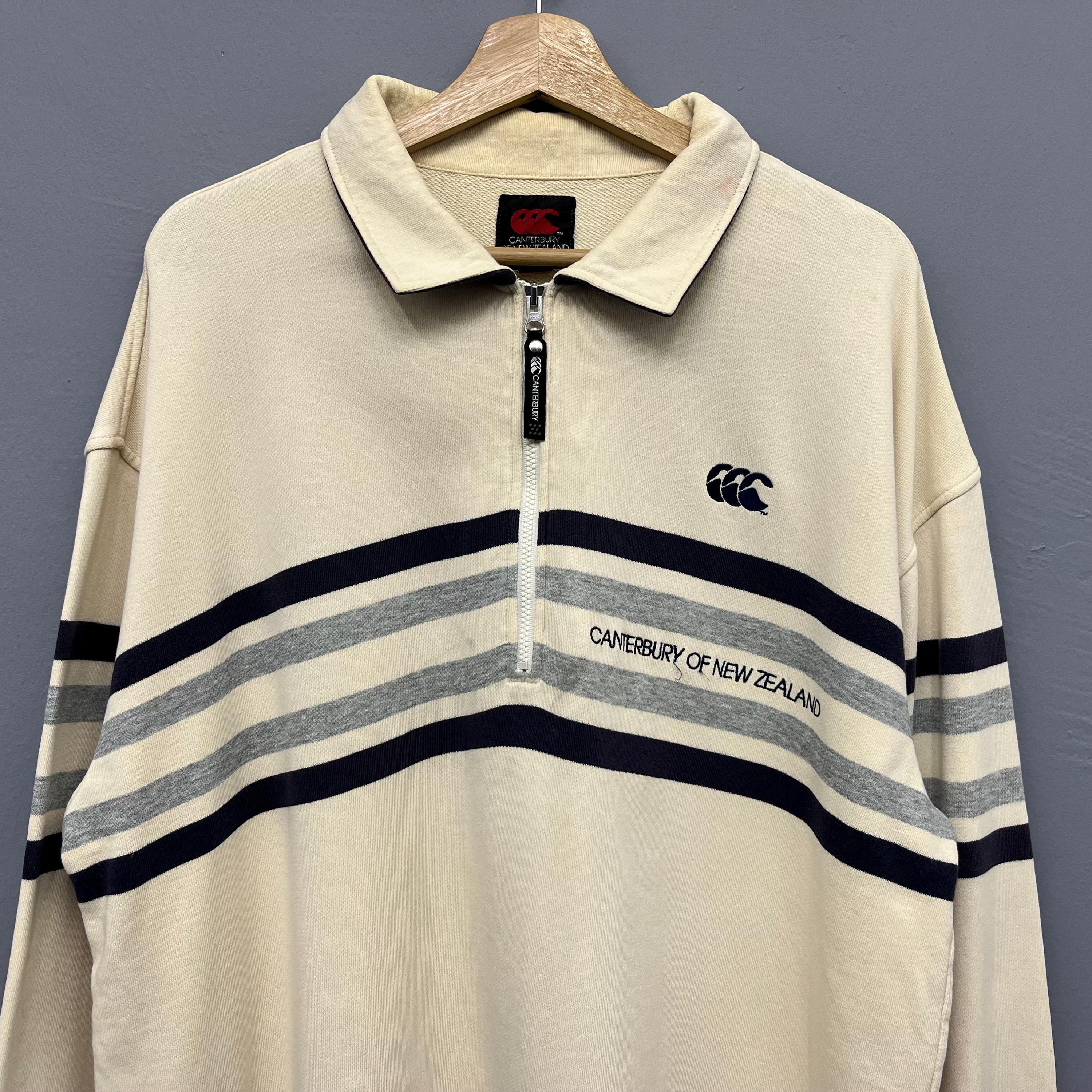 Veste écosse Rugby Vintage Canterbury - Taille L Pour Homme, Style Maillot Chemise Sweat
