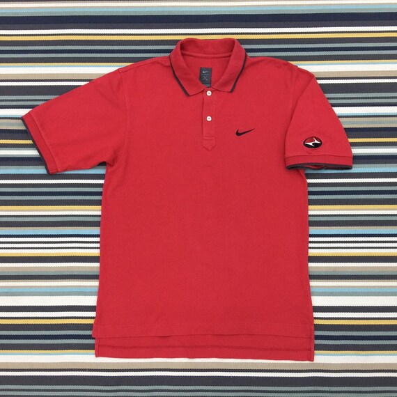 red nike polo mens
