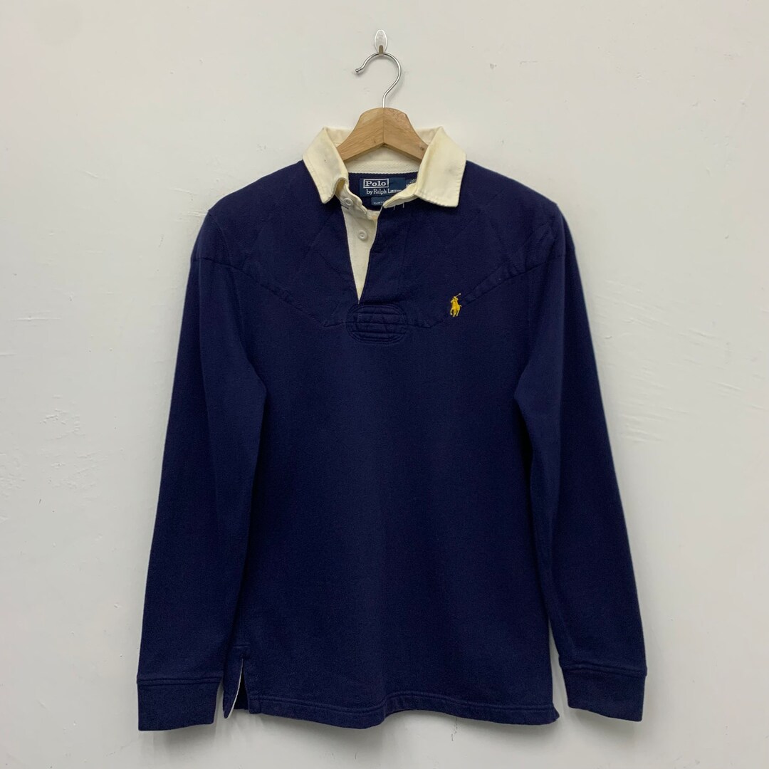 Vintage Polo Ralph Lauren Rugby Shirt Size Small - Etsy