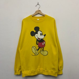Vintage Mickey Mouse Crewneck Sweatshirt Size Large
