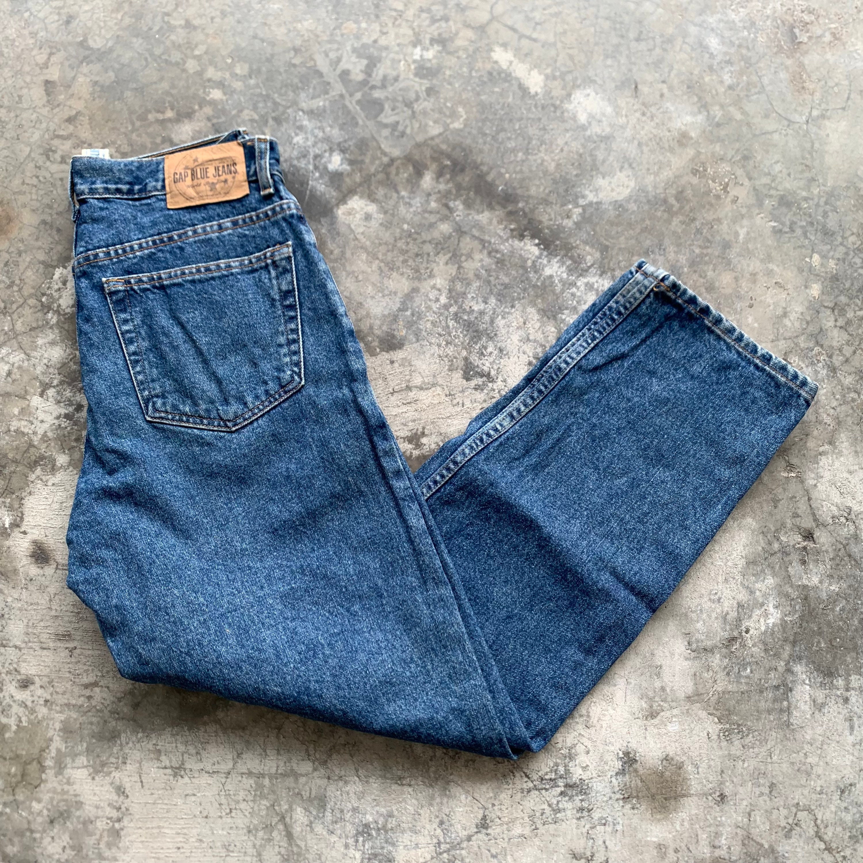Vintage Gap Blue Jeans Size 28 - Etsy Israel