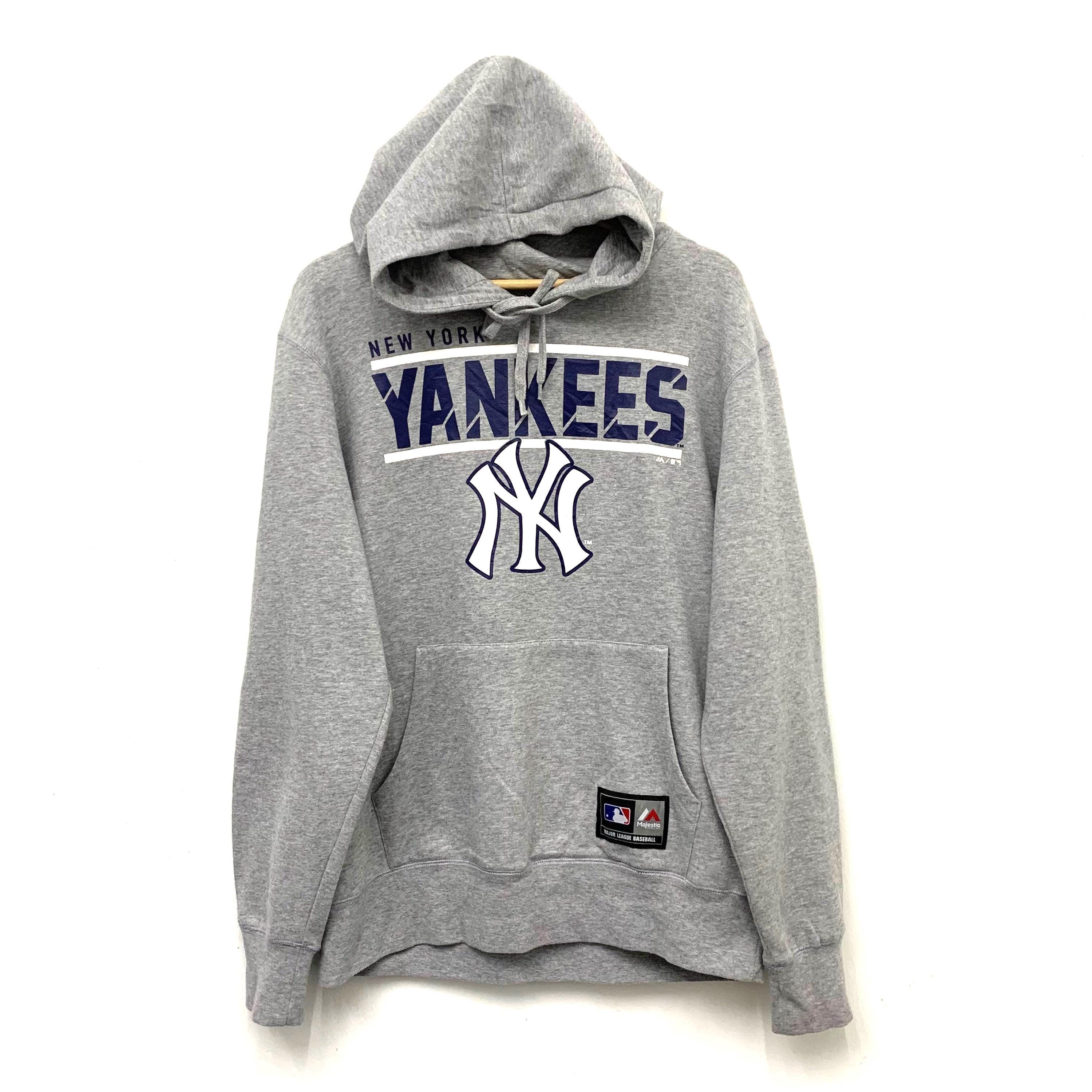 Vintage New York Yankees MLB by Majestic Pullover Hoodie