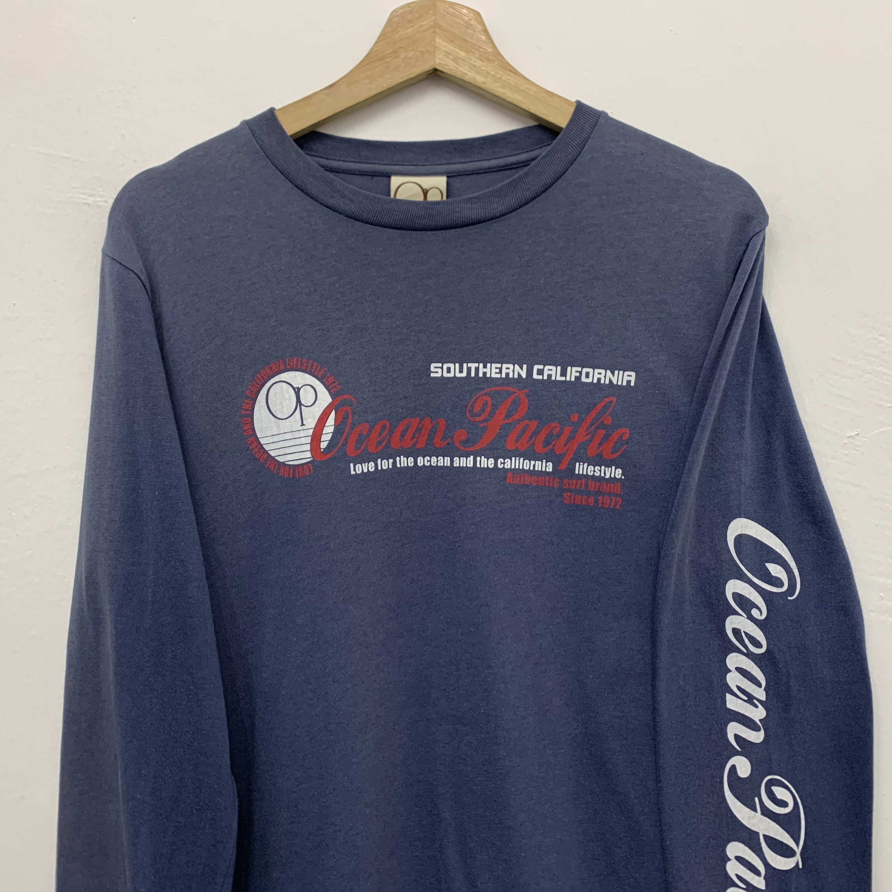 Vintage Ocean Pacific Surfing Long Sleeve T-shirt Size Medium - Etsy