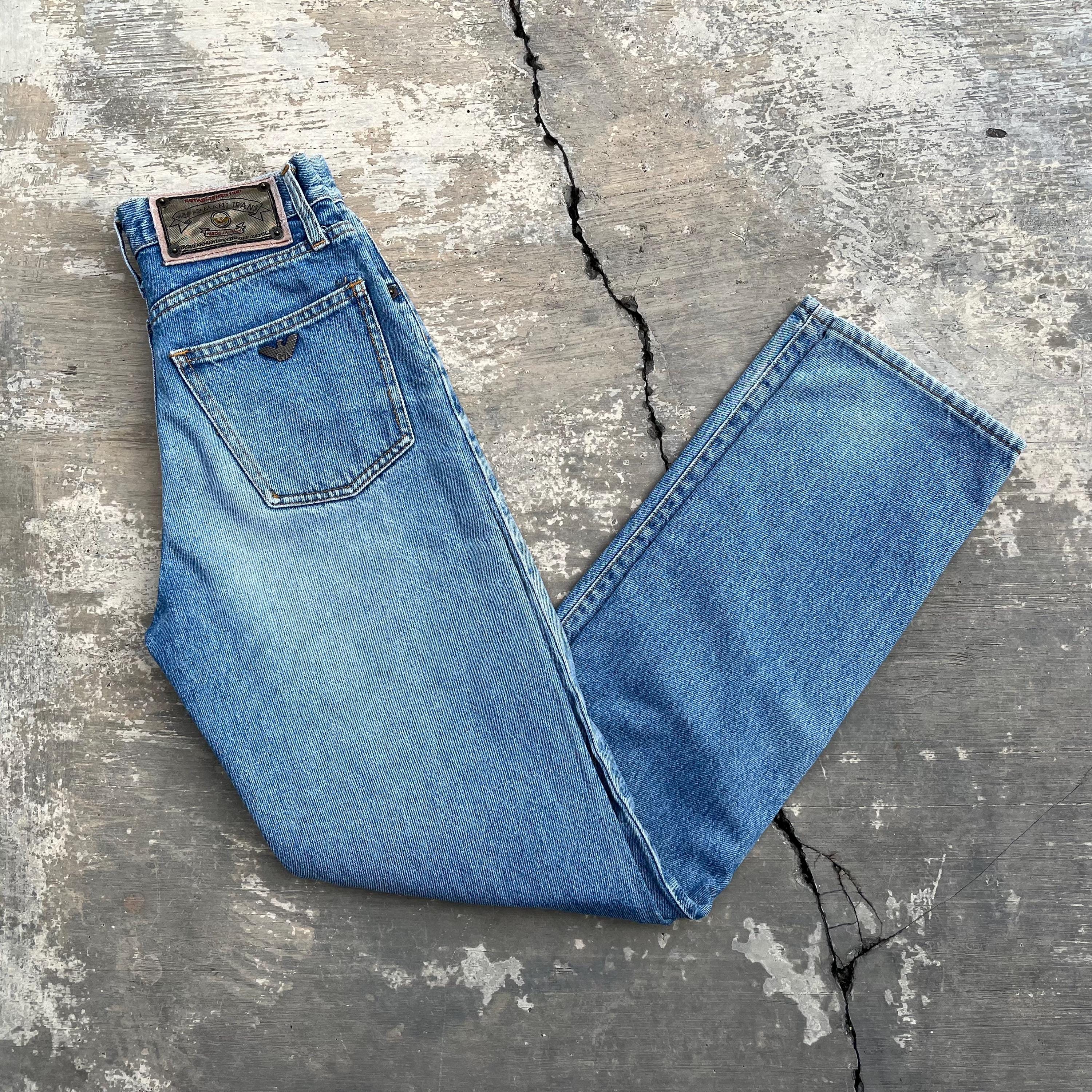 パンツ 90s ARMANI JEANS ripped jeans ITALY made 90s Armani Jeans - Etsy Canada
