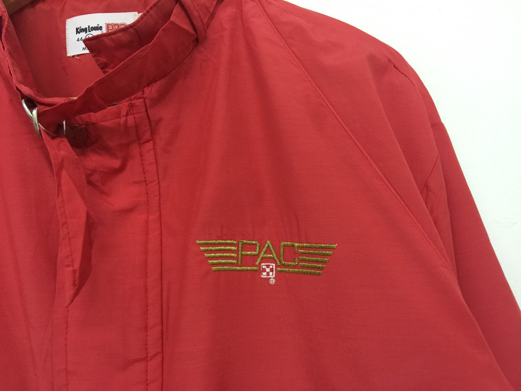 Vintage 80s King Louie Pro Fit PAC Jacket Size Large Made in Usa - 日本