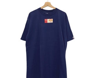 Asics T Shirt Vintage 90s Asics World Performance Japan Tshirt