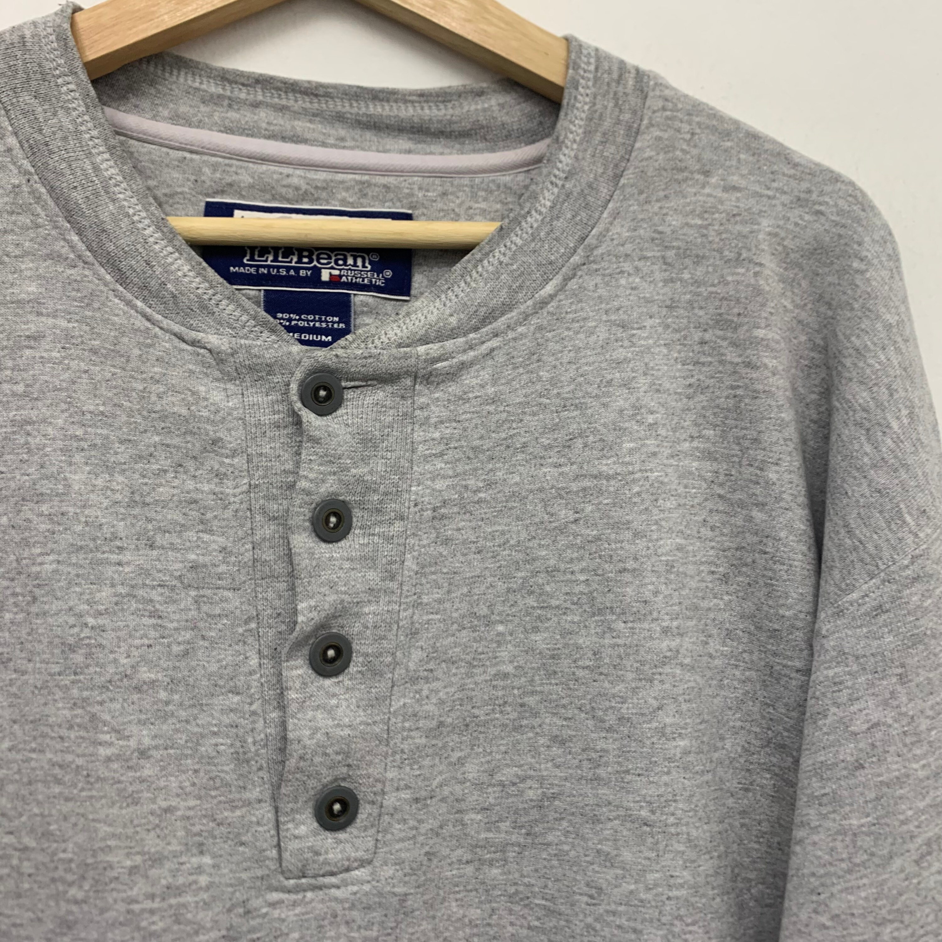 Vintage 90s LL Bean by Russell Athletic Made in Usa Plain