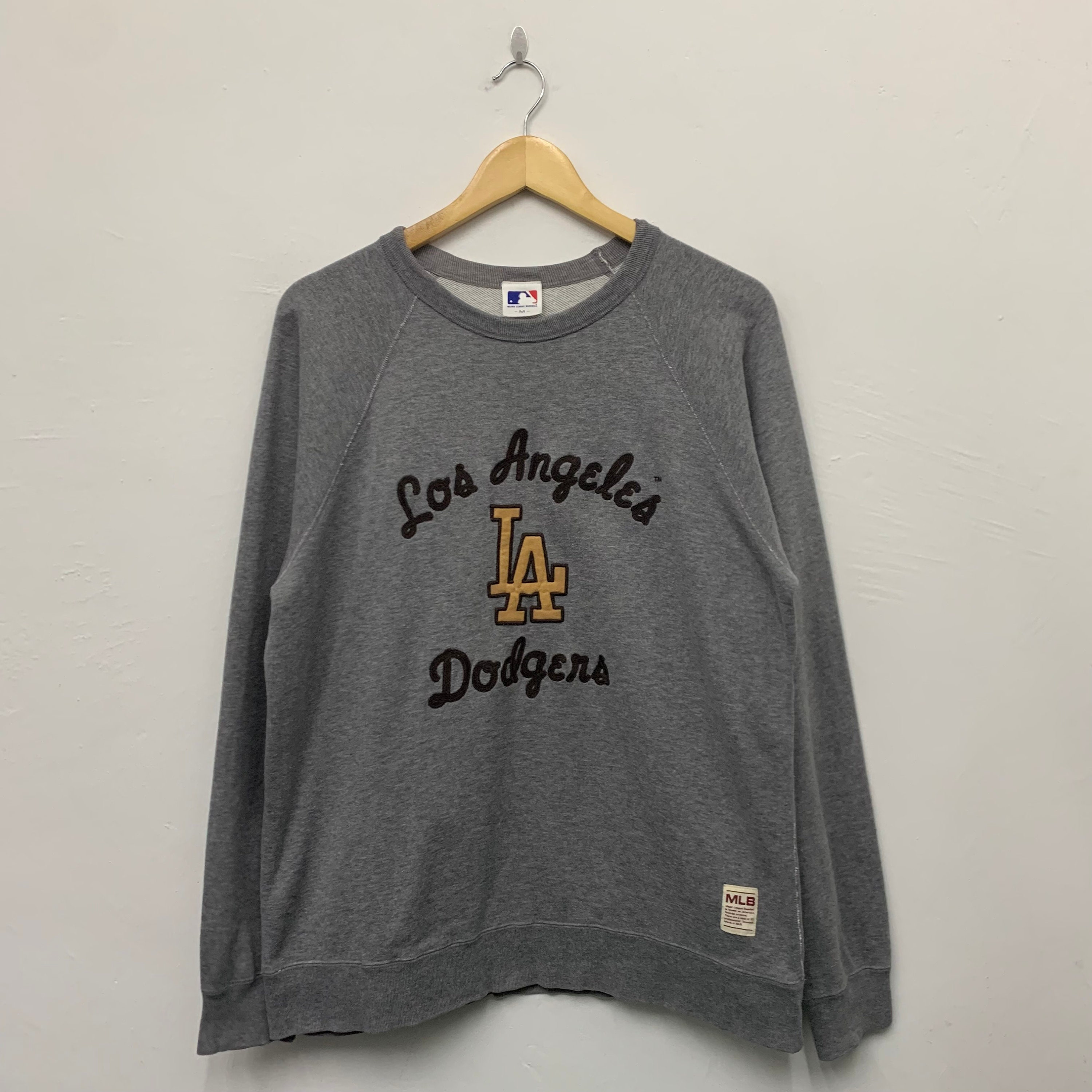 Los Angeles LA Dodgers by Uniqlo Mlb Pullover Crewneck Sweatshirt