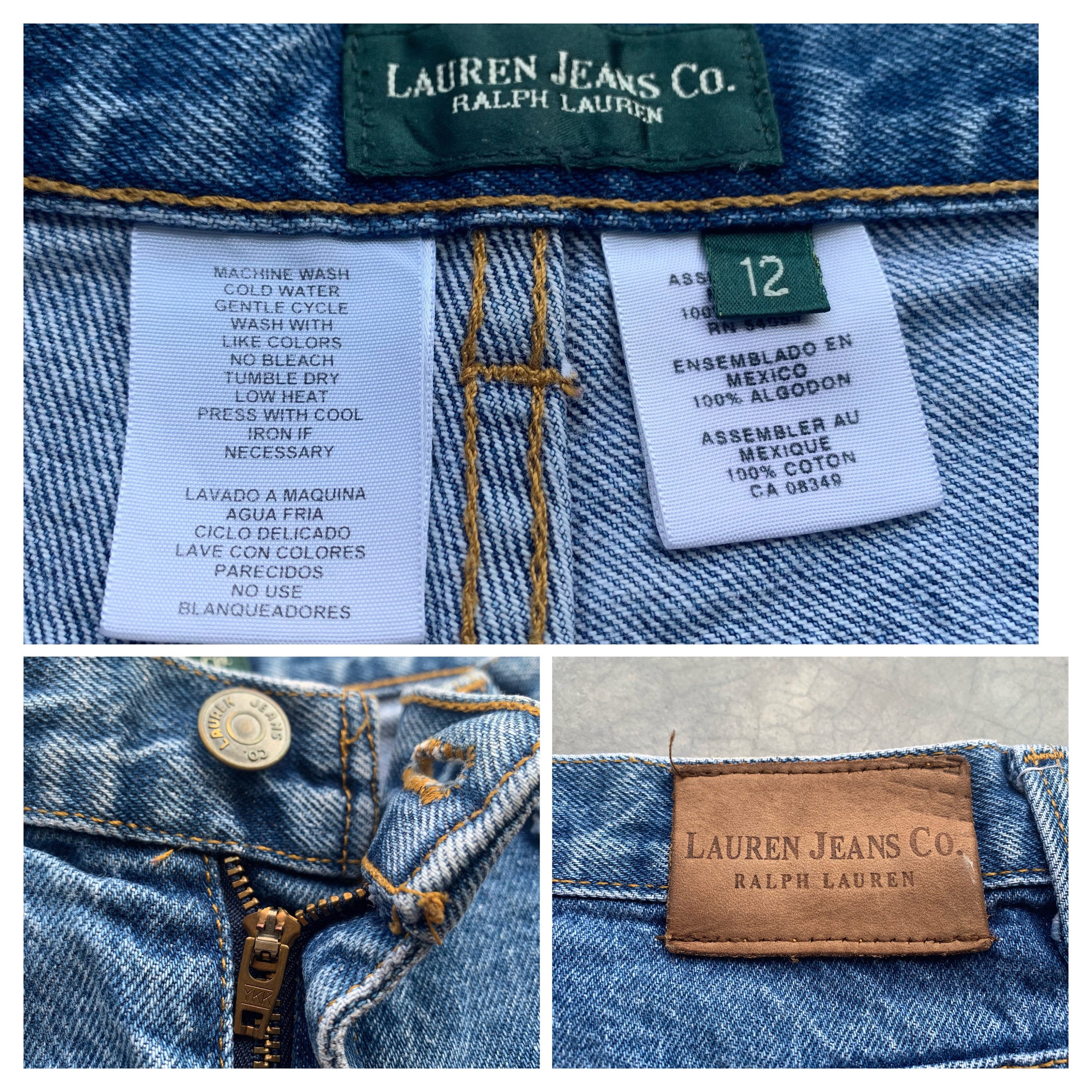 Vintage Polo Jeans Company Ralph Lauren Jeans Feminino 10x31 Real