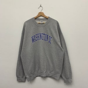 vintage Washington DC ras du cou sweat-shirt taille XL