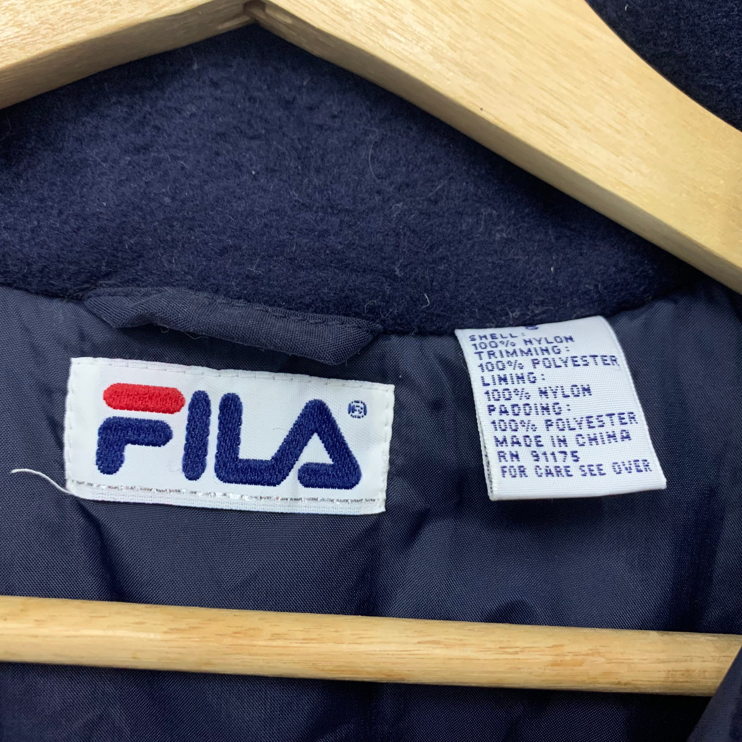 Vintage Fila Half Zip Puffer Jacket Size Small - Etsy