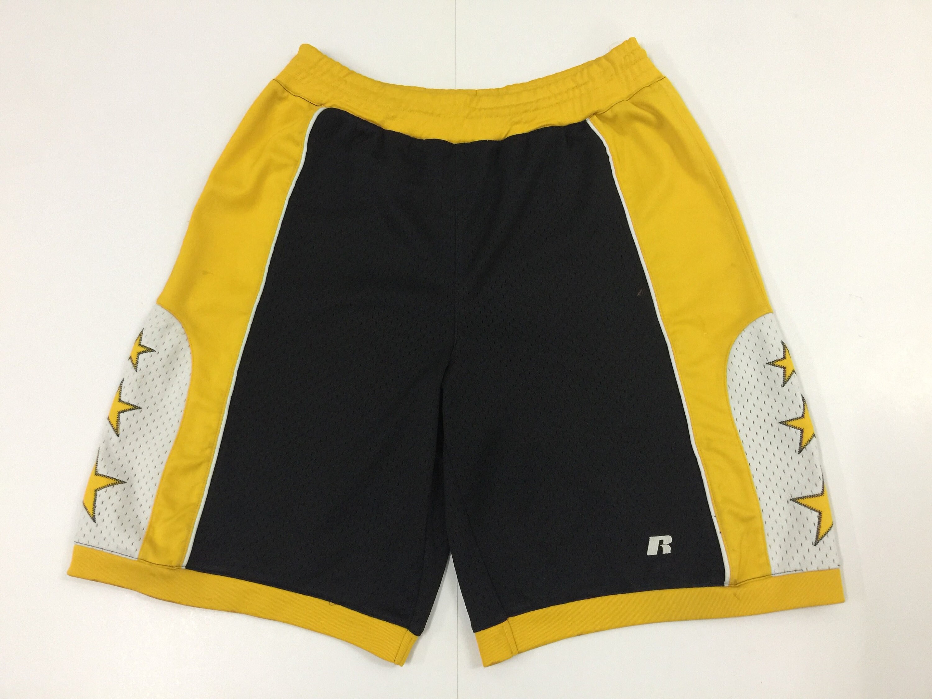 basketball shorts yellow