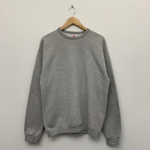 Hanes Plain Crewneck Sweatshirt Size Medium